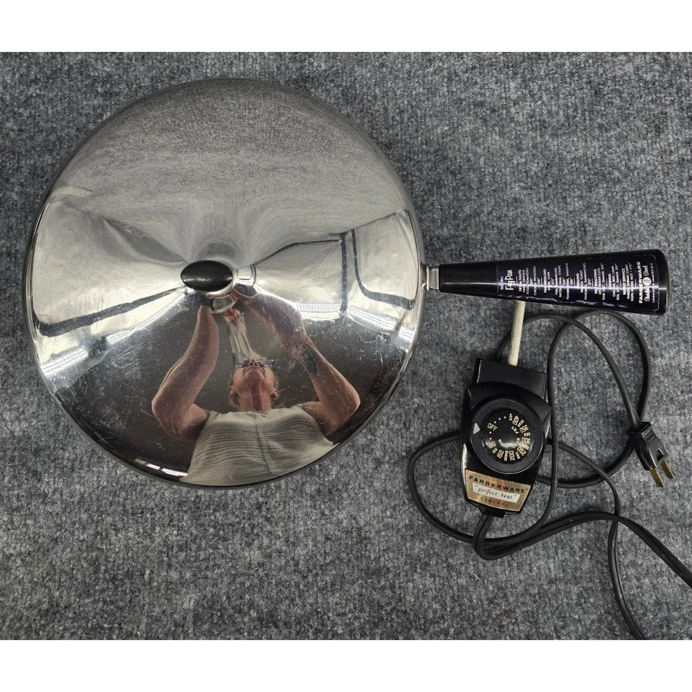 Vtg Farberware Electric Fry Pan 10